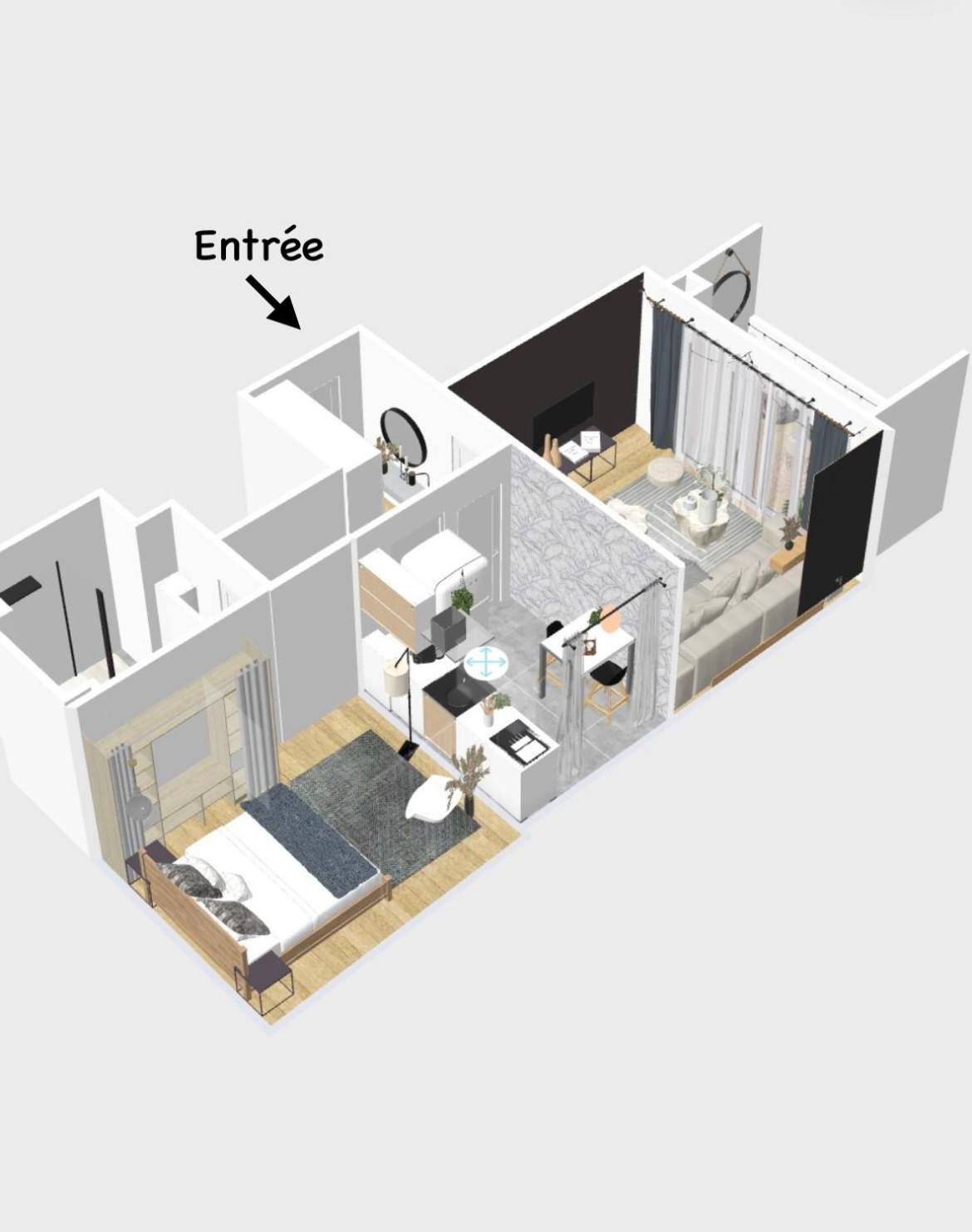 Le Cocon Blanc Metz - T2 - Parking Prive - Balcon - Nouvelle Ville, Gare Zewnętrze zdjęcie
